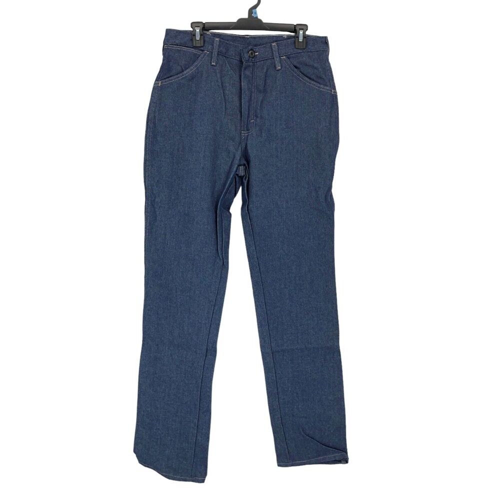 NWOT Bulwark FR Jeans Mens 32 x 34 Act 33.5 x 37.25 Blue Denim Flame Resistant